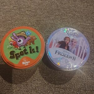 Spot It! Frozen And Regular Game Sets
